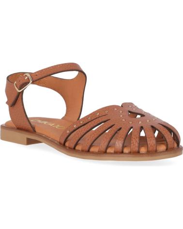 Sandalias CHIKA10  de Mujer MUSAKA 14  CUERO-TAN