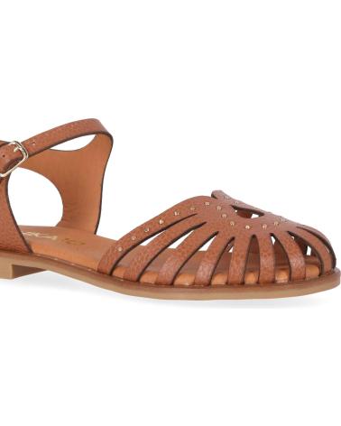 Sandalias CHIKA10  de Mujer MUSAKA 14  CUERO-TAN
