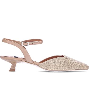 Zapatos de tacón ANGEL ALARCON  de Mujer ZAPATO DE SALON LEA 25057  NATURAL