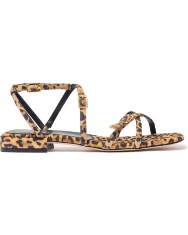 UNISA SANDALIAS MUJER MODELO CHISUN LKD COLOR ANIMAL PRINT CANELE