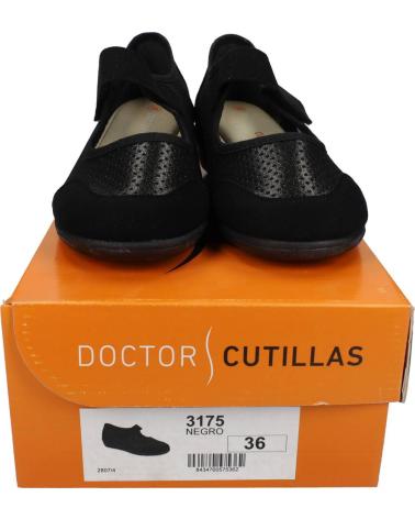 Deportivas D`CUTILLAS  de Mujer 3175  NEGRO