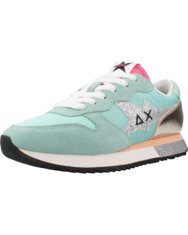 Scarpe sport SUN68  per Donna ZAPATILLAS MUJER MODELO STRAGIRL GLITTER LOGO COLOR AZUL S94  S94 ACQUA