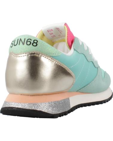 Scarpe sport SUN68  per Donna ZAPATILLAS MUJER MODELO STRAGIRL GLITTER LOGO COLOR AZUL S94  S94 ACQUA