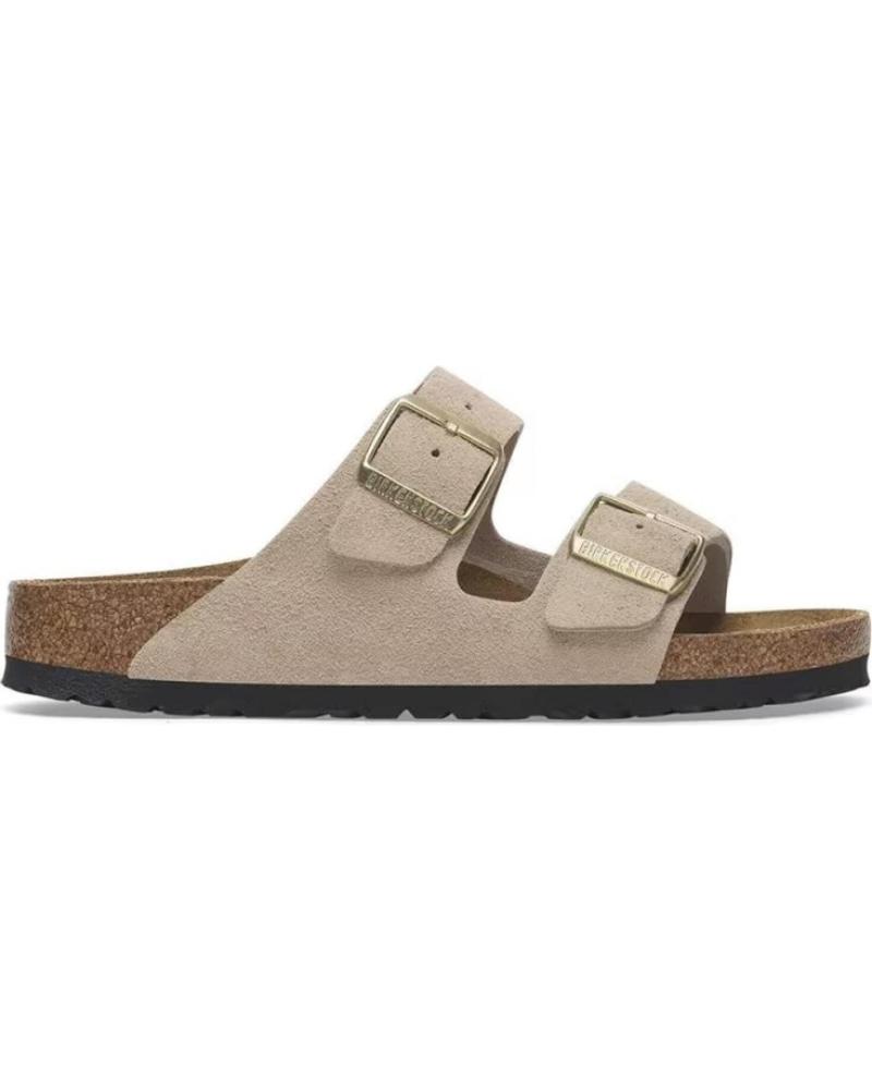 BIRKENSTOCK SANDALIAS PLANAS ARIZONA LEVE MUJER BEIG BEIGE