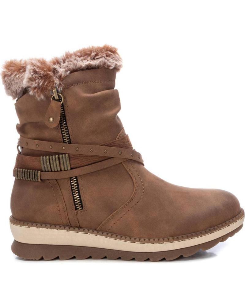 Woman and girl Mid boots REFRESH 170416 CAMEL