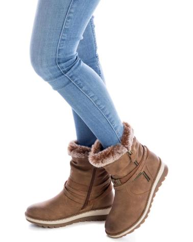 Woman and girl Mid boots REFRESH 170416 CAMEL