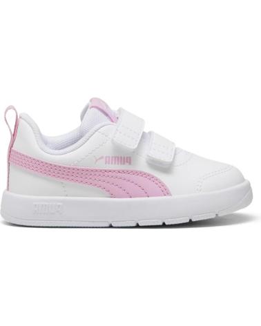 PUMA - COURTFLEX V3 310252-09 - ZAPATILLAS DEPORTIVAS BLANCAS – MULTICOLOR