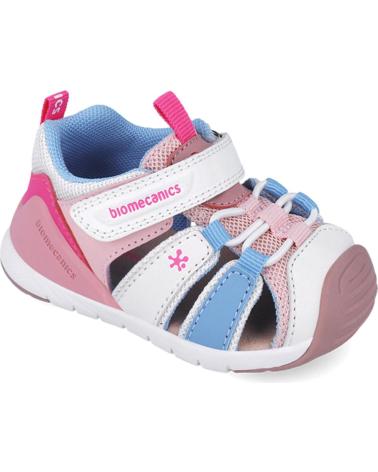 Sandales BIOMECANICS  pour Fille SANDALIA PARA NINA SPORT 252135  BLANCOROSAD113