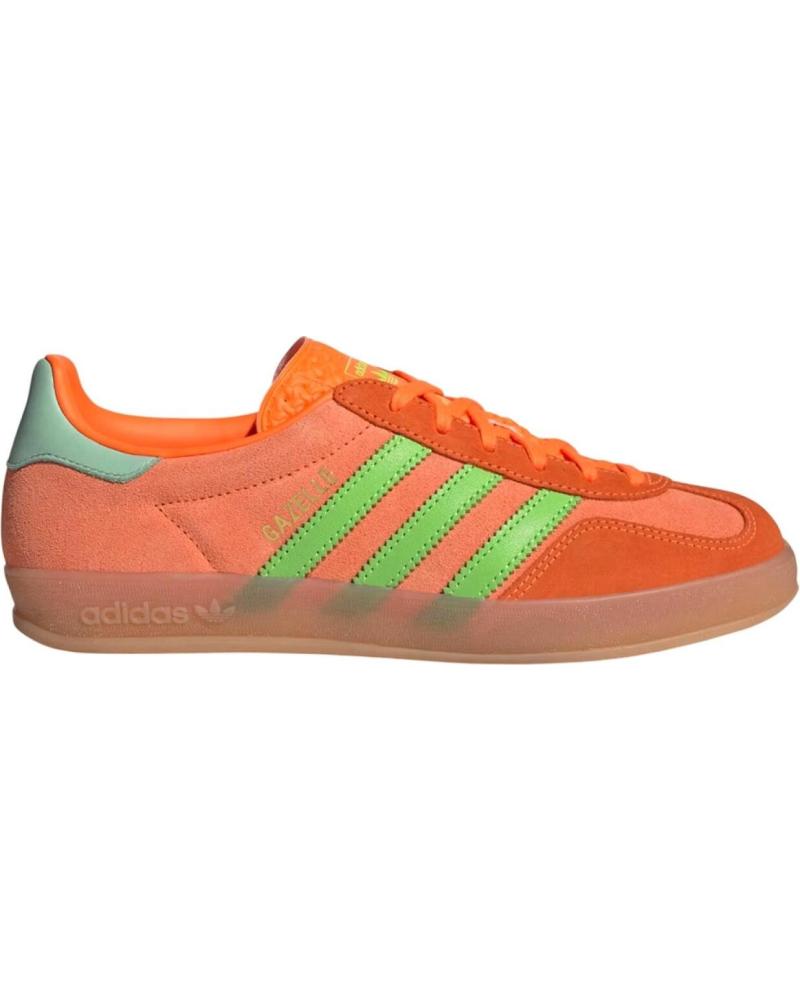Zapatillas deporte ADIDAS  de Mujer - ZAPATILLA NARANJA PARA MUJER - GAZELLE INDOOR  36