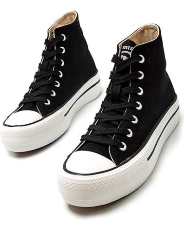 MTNG MUSTANG MUJER 60172 C20462 BIGGER-X CANVAS NEGRO