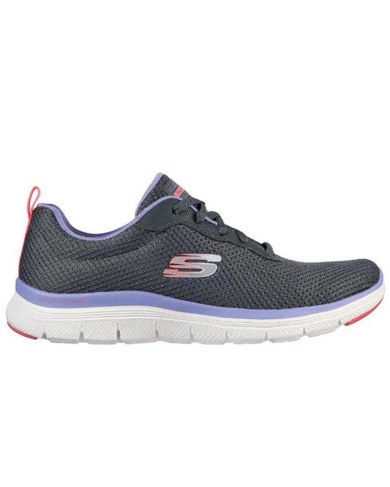 Sportschuhe für Damen SKECHERS ZAPATILLAS FLEX APPEAL 4 0 PARA MUJER EN COLOR GRIS GRIS