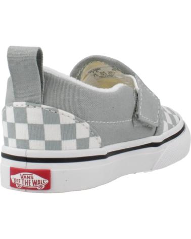 Deportivas VANS OFF THE WALL  de Niño ZAPATILLAS NINO VANS MODELO SLIP ON V COLOR AZUL  PREGRY