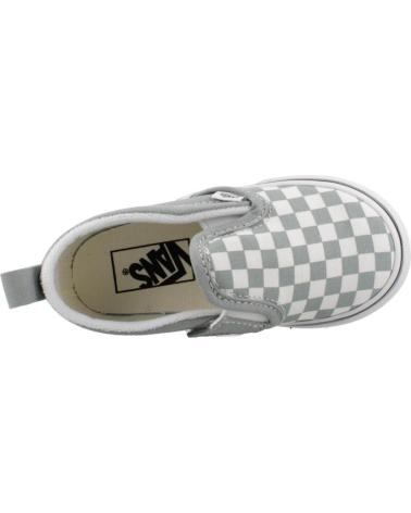 Deportivas VANS OFF THE WALL  de Niño ZAPATILLAS NINO VANS MODELO SLIP ON V COLOR AZUL  PREGRY