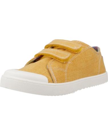 Sneaker PABLOSKY  für Junge ZAPATILLAS NINO MODELO 980180P COLOR AMARILLO  MOSTAZA