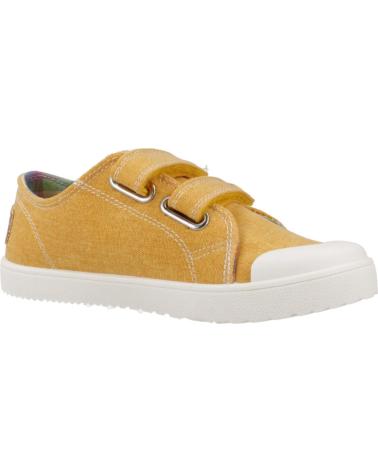 Sneaker PABLOSKY  für Junge ZAPATILLAS NINO MODELO 980180P COLOR AMARILLO  MOSTAZA
