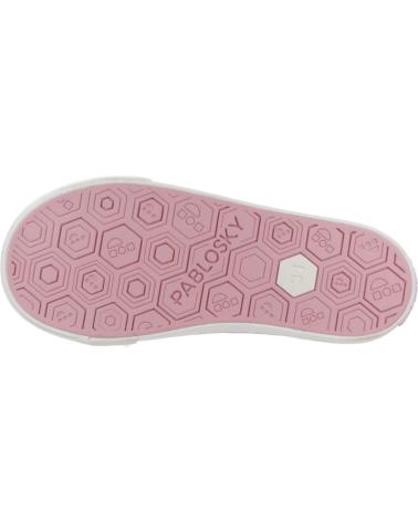 Sportif PABLOSKY  pour Fille ZAPATILLAS NINA MODELO 981370P COLOR ROSA  RSAGLT
