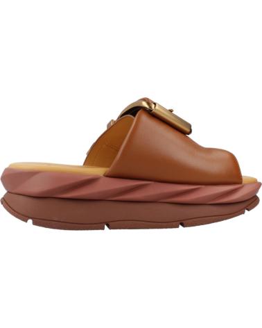 Sandales 4CCCCEES  pour Femme SANDALIAS MUJER MODELO MELLOW GLOW COLOR MARRON  OAK