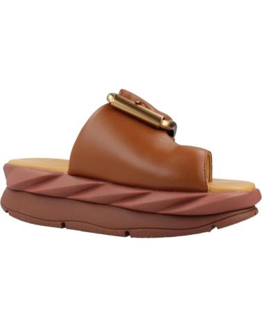 Sandales 4CCCCEES  pour Femme SANDALIAS MUJER MODELO MELLOW GLOW COLOR MARRON  OAK