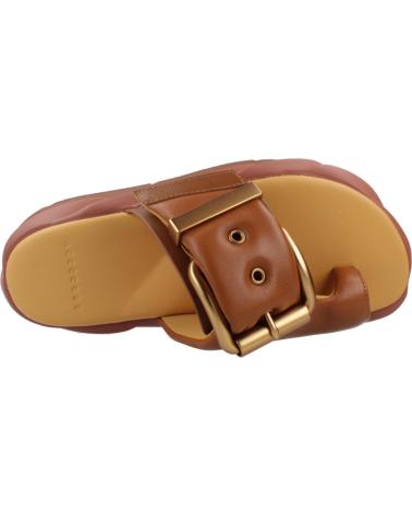 Sandales 4CCCCEES  pour Femme SANDALIAS MUJER MODELO MELLOW GLOW COLOR MARRON  OAK