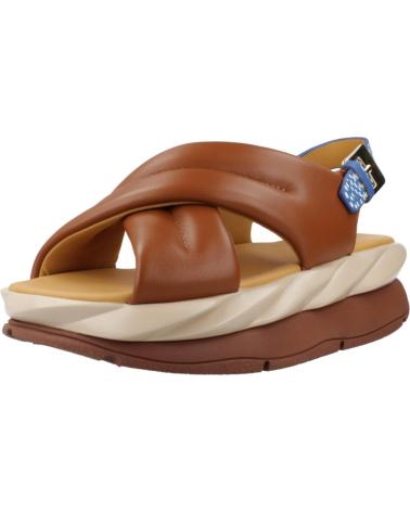 Sandales 4CCCCEES  pour Femme SANDALIAS MUJER MODELO MELLOW MOA COLOR MARRON  BROWN