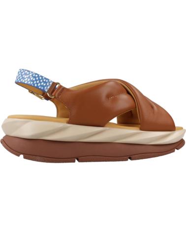Sandales 4CCCCEES  pour Femme SANDALIAS MUJER MODELO MELLOW MOA COLOR MARRON  BROWN