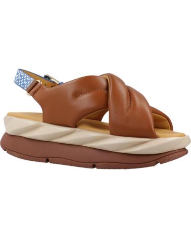 Sandales 4CCCCEES  pour Femme SANDALIAS MUJER MODELO MELLOW MOA COLOR MARRON  BROWN
