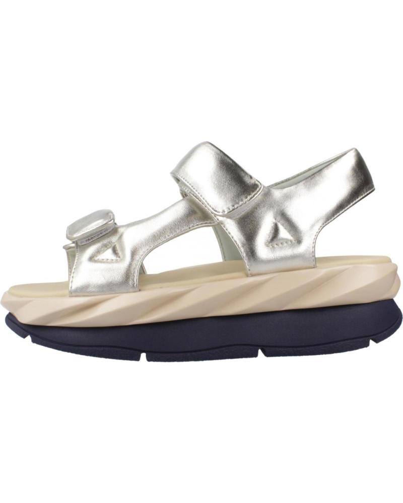Sandales 4CCCCEES  pour Femme SANDALIAS MUJER MODELO MELLOW VIVA COLOR PLATA  CHMPGNE