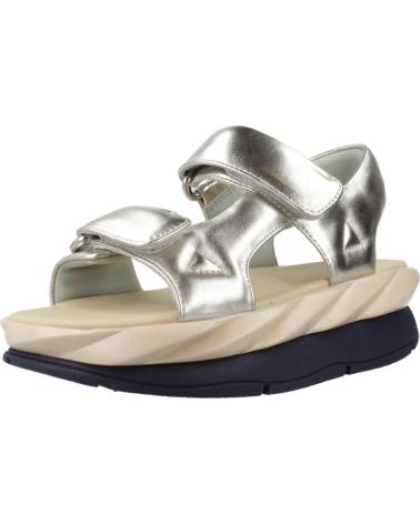 Sandales 4CCCCEES  pour Femme SANDALIAS MUJER MODELO MELLOW VIVA COLOR PLATA  CHMPGNE