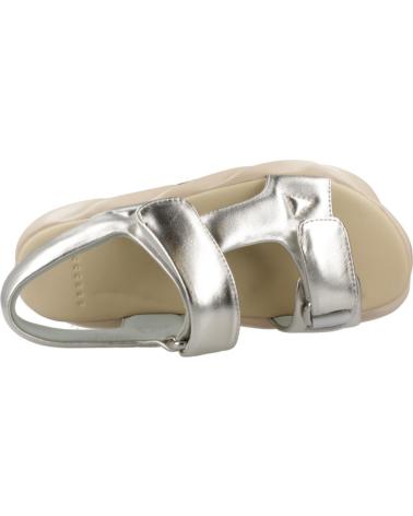 Sandales 4CCCCEES  pour Femme SANDALIAS MUJER MODELO MELLOW VIVA COLOR PLATA  CHMPGNE