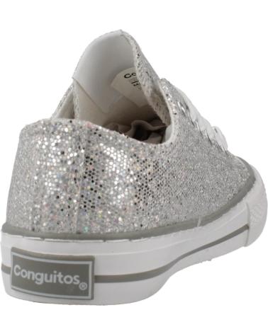Esportes  CONGUITOS  de Menina ZAPATILLAS NINA MODELO COSH283103 COLOR PLATA  SILV