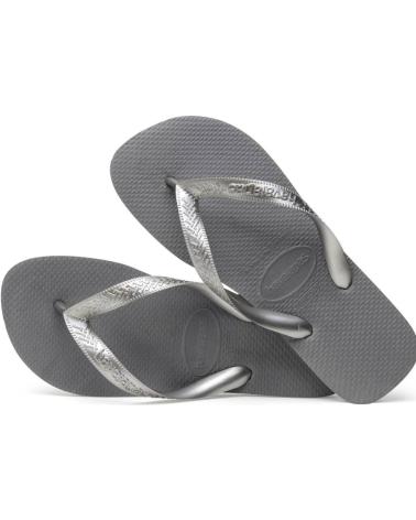 Chanclas HAVAIANAS  de Mujer CHANCLAS TOP TIRAS SILVER GREY  VARIOS COLORES