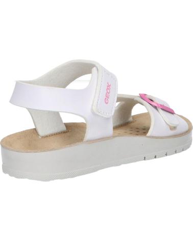 Sandali GEOX  per Bambina J15EAB 000BC J SANDAL COSTAREI WHITE  C1000