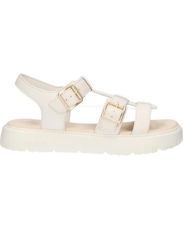 girl Sandals GEOX J45DBJ 000BC J SANDAL KODETTE LT IVORY  C1058