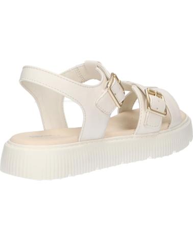 girl Sandals GEOX J45DBJ 000BC J SANDAL KODETTE LT IVORY  C1058