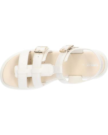 girl Sandals GEOX J45DBJ 000BC J SANDAL KODETTE LT IVORY  C1058