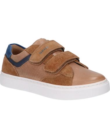 Deportivas GEOX  de Niño J45ECB 0CL22 J NASHIK  C6381 LT BROWN-NAVY