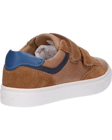 Deportivas GEOX  de Niño J45ECB 0CL22 J NASHIK  C6381 LT BROWN-NAVY
