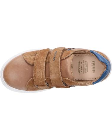Deportivas GEOX  de Niño J45ECB 0CL22 J NASHIK  C6381 LT BROWN-NAVY