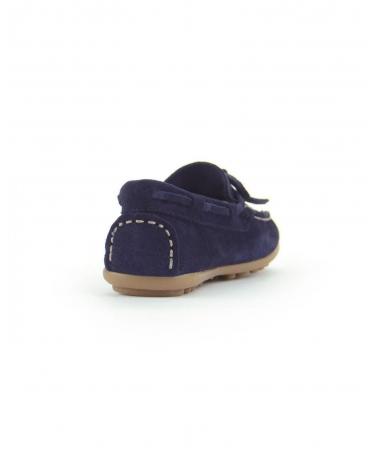 boy Moccasins CONFETTIS MOCASIN LAZO AZUL  AZUL