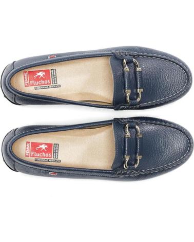 FLUCHOS MOCASINES F2156 MUJER MARINO AZUL