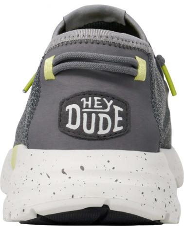 Chaussures HEY DUDE  pour Homme SIROCCO M  GRIS
