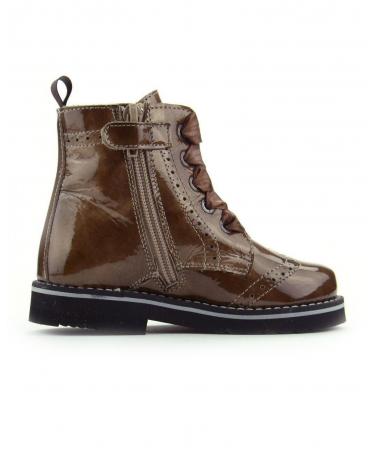 Botines De Niña GUXS MARTINS CHAROL TOSTADO  MARRON