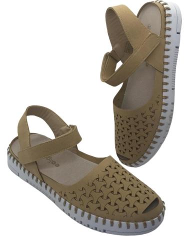 Sandálias de Mulher EOLIGEROS SANDALIA MERCEDITAS CASUAL MUJER TROMPY CAMEL