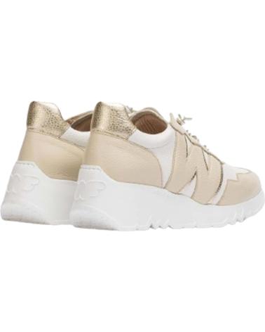 Woman Zapatillas deporte WONDERS E-6741  CREMA