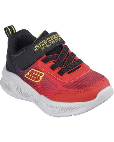 Sportivo SKECHERS  per Bambina e Bambino CALZADO MARCA MODELO METEOR-LIGHTS-KRENDO PARA JUNIOR  ROJO