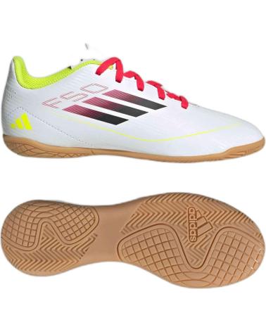 Deportivas de Mujer y Niña y Niño ADIDAS MODELO F50 CLUB IN J PARA JUNIO BLANCO