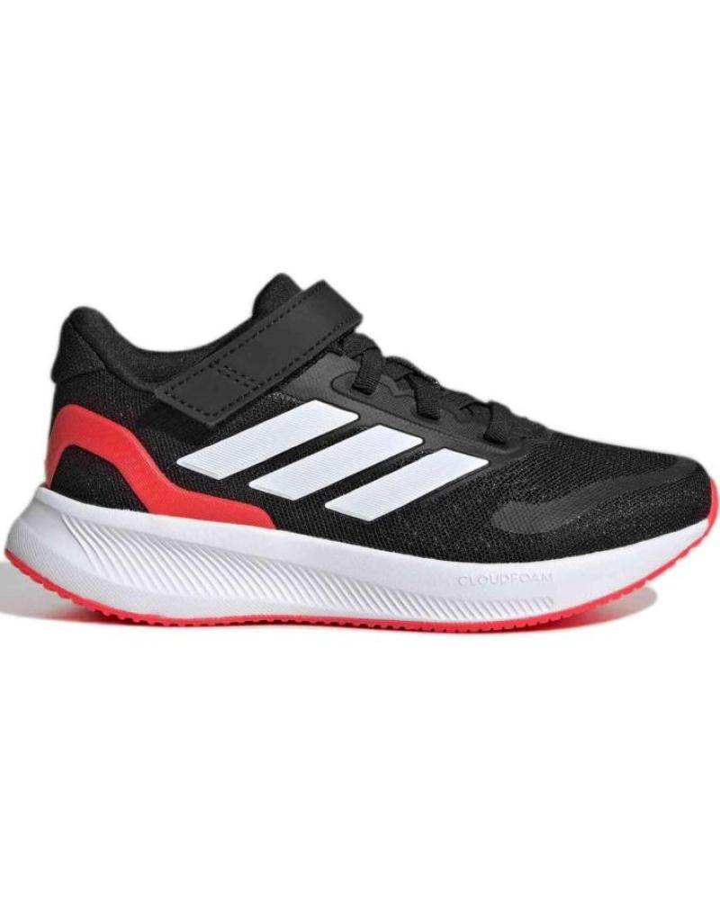 ADIDAS ZAPATILLA RUNFALCON 5 EL C NINO JP5150 NEGRO