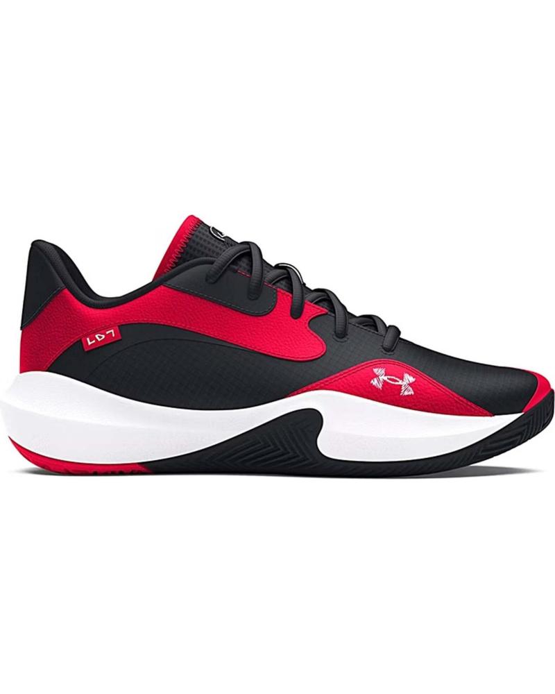 Zapatillas deporte UNDER ARMOUR  de Hombre ZAPATILLAS LOCKDOWN 7 LOW 3027646-600 BALONCESTO HOMBRE  ROJO