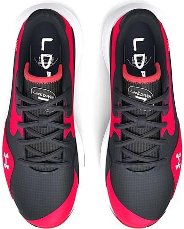 Zapatillas deporte UNDER ARMOUR  de Hombre ZAPATILLAS LOCKDOWN 7 LOW 3027646-600 BALONCESTO HOMBRE  ROJO