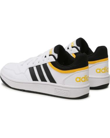ADIDAS ZAPATILLAS HOOPS 3.0 K IF2726 BLANCAS Y NEGRAS BLANCO
